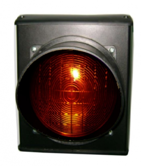Светофор светодиодный 1 секция (красный) 230 В