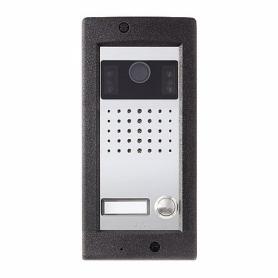 1-кнопочная накладка на вызывную панель видеодомофона, вандалозащитная