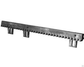 CR6-800 - зубчатая рейка полимерная, крепление снизу, бесшумная, модуль 4, до 800 кг